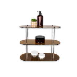 Organizador De Maquillaje De Mesa 40X35X15 Cm De Acrilico