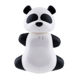 Los portacepillos Flipper de la colección Fun Animals se unen fácilmente a tu espejo o cualquier cristal, con solo un movimiento