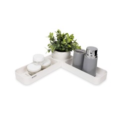 Aprovecha al máximo cada rincón con este práctico esquinero de pared, ideal para organizar y decorar tus espacios. Su diseño fun