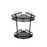 Organiza tu baño o cocina de forma eficiente con este caddy esquinero de 2 niveles, diseñado para aprovechar al máximo el espaci