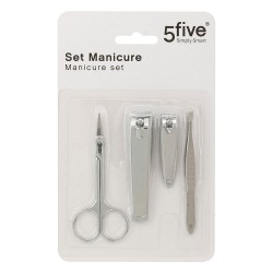 Este set de manicure es ideal para el cuidado de uñas en casa o durante tus viajes. Incluye herramientas esenciales como cortaúñ