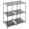 Mantén todo en su lugar con este práctico estante con 4 compartimentos, ideal para organizar artículos en baños, cocinas, habita