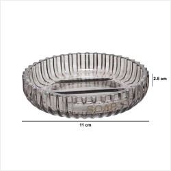 La jabonera 5five es una opción práctica y decorativa para mantener tu jabón en su lugar. Fabricada con materiales duraderos y f