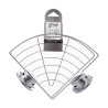 Optimiza el espacio en tu baño con el Caddy Esquinero de Succión Venterra, ideal para mantener tus productos de higiene organiza