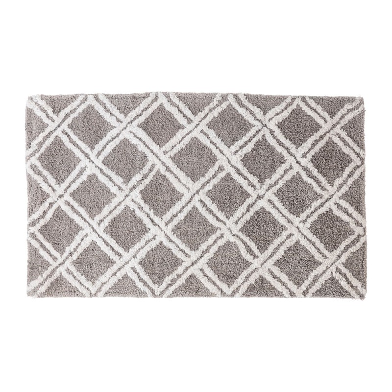 Agrega un toque de estilo y calidez a tu baño con el Tapete de Baño Étnica. Su diseño decorativo de inspiración étnica combina f