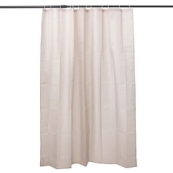 Transforma tu baño en un oasis de tranquilidad con esta elegante cortina ofrece un toque de sofisticación y calidez a tu espacio
