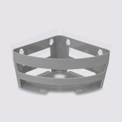 Aprovecha al máximo las esquinas de tu baño, cocina o área de lavado con este práctico caddy esquinero. Diseñado para ofrecer or