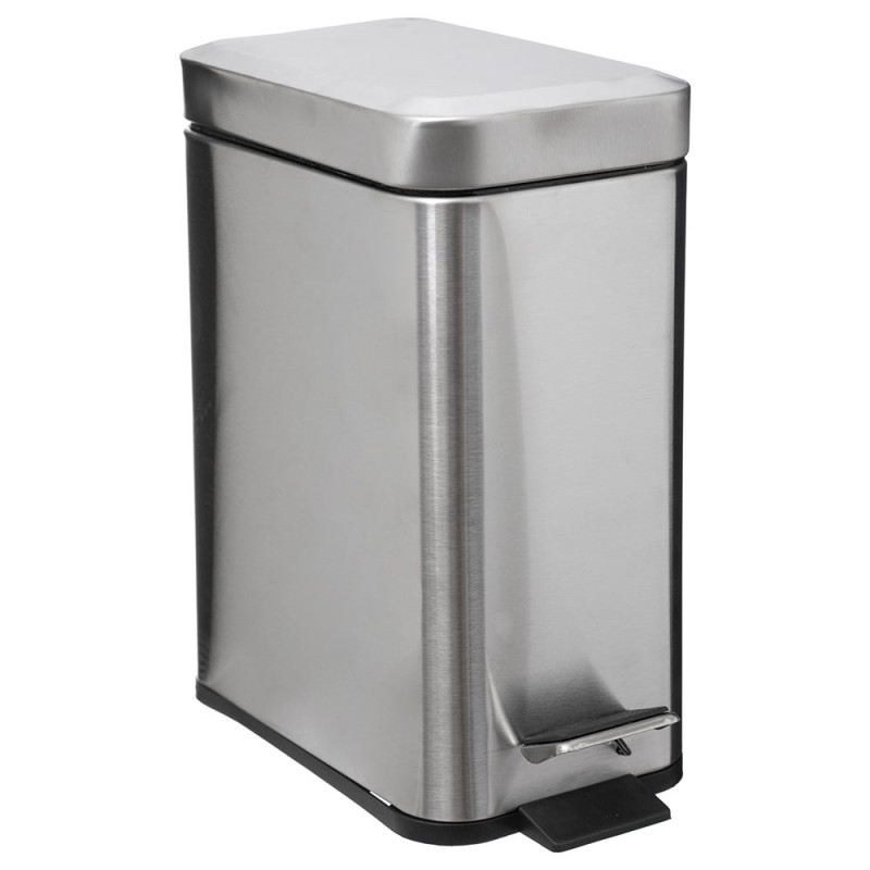 Organiza tus espacios con estilo gracias al Bote de Basura Rectangular de 5 litros, ideal para baños, cocinetas, recámaras u ofi