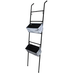 Mantén tu hogar ordenado con estilo con este práctico Rack Organizador con 2 Canastos. Ideal para baños, recámaras, lavanderías 