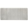 Dale seguridad y funcionalidad a tu baño con este tapete antiderrapante de diseño moderno tipo mosaico. Su superficie texturizad
