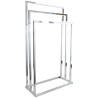 Optimiza el espacio en tu baño con el Toallero Tubular de 3 Niveles, diseñado para colgar y secar varias toallas a la vez de for