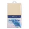Protege tu baño de salpicaduras y humedad con la Cortina para Baño Liner, el complemento ideal para usar sola o como base interi