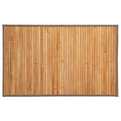 Agrega un toque natural, moderno y funcional a tu baño con el Tapete de Baño de Bambú. Su diseño práctico permite un secado rápi