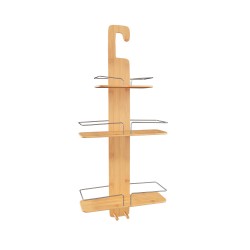 Mantén tu regadera organizada y funcional con el Caddy de Ducha de 3 Niveles, ideal para almacenar shampoo, jabones, esponjas y 