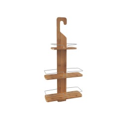 Mantén tu regadera organizada y funcional con el Caddy de Ducha de 3 Niveles, ideal para almacenar shampoo, jabones, esponjas y 