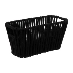 Organiza con estilo y practicidad con la Canasta Chica Manille, perfecta para almacenar artículos pequeños en el baño, cocina, r