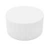 Algodonera y organizador multiusos Sevilla blanco, ideal para decorar tu espacio. Hecha de plástico con textura en relieve. Esti