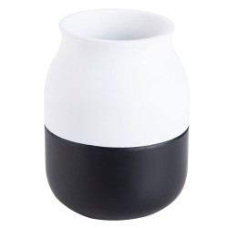 Vaso organizador Larisa hecho de poliresina Ideal para decorar tu espacio
