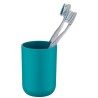 Mantén tu espacio de baño organizado con el Vaso Dental Brasil, ideal para cepillos de dientes, pasta dental o enjuagues. Su dis
