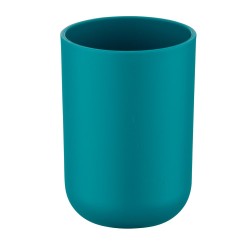 Mantén tu espacio de baño organizado con el Vaso Dental Brasil, ideal para cepillos de dientes, pasta dental o enjuagues. Su dis