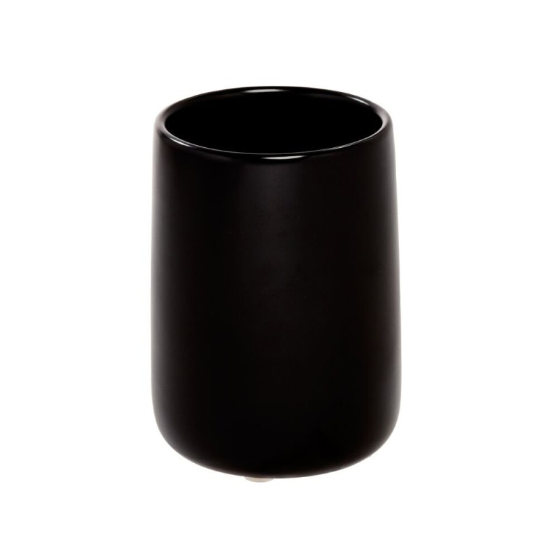 Este vaso ecológico y multiusos es ideal para guardar cepillos de dientes y pasta de dientes en las encimeras del baño, organiza