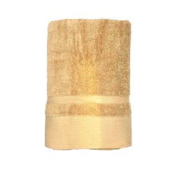 Toalla de medio baño de algodón 100%, suave, absorbente y de alta calidad. Perfecta para secarse cómodamente y darle un toque de