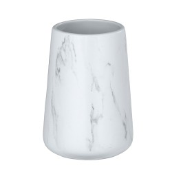 Decorativo vaso para cepillos de dientes para guardar los cepillos y la pasta de dientes Ideal para baño y aseo para huéspedes. 