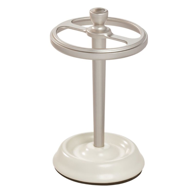 Portacepillos Interdesign Bexley, elaborado en cerámica. Organice el tocador de su baño con estilo con este soporte para cepillo