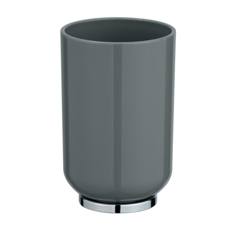 Elegante vaso que sirve para el almacenamiento de cepillos de dientes. Hecho de plástico de alta calidad. Extraordinario combina
