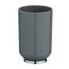 Elegante vaso que sirve para el almacenamiento de cepillos de dientes. Hecho de plástico de alta calidad. Extraordinario combina