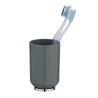 Elegante vaso que sirve para el almacenamiento de cepillos de dientes. Hecho de plástico de alta calidad. Extraordinario combina