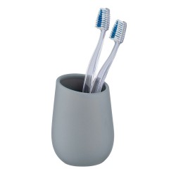 Mantén tu lavabo organizado con estilo gracias al Vaso Dental Badi, ideal para cepillos de dientes, pasta dental o accesorios pe