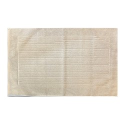 Hecho de 100% de hilado de algodón Portugués de primera calidad largo hilado en anillo, sumérgete en una alfombra de baño suave 