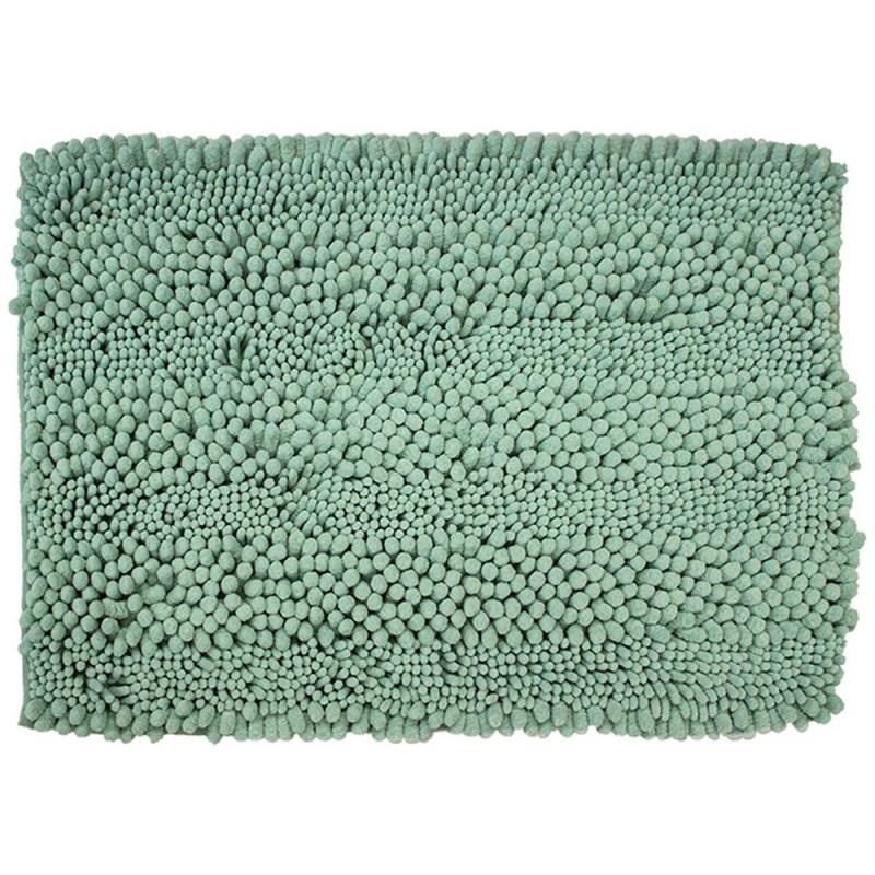 Disfruta de comodidad y absorción superior con el Tapete de Baño Chenille Bath Mat, ideal para mantener tu baño seco y con estil