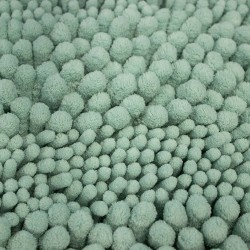Disfruta de comodidad y absorción superior con el Tapete de Baño Chenille Bath Mat, ideal para mantener tu baño seco y con estil