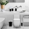 El juego de accesorios de baño de 6 piezas está hecho de plástico duradero y súper fuerte, que es ligero y fácil de limpiar, pue