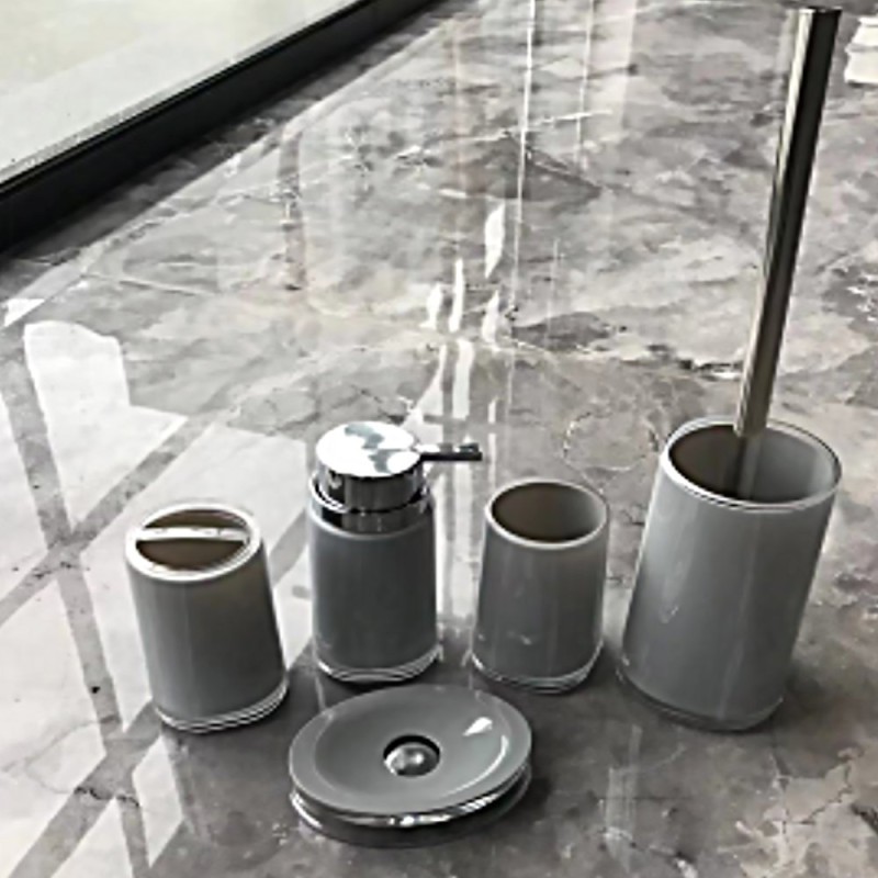 Organiza y decora tu baño con este práctico set de 5 piezas, ideal para mantener todo en su lugar con estilo y funcionalidad.

I