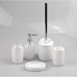Organiza y decora tu baño con este práctico set de 5 piezas, ideal para mantener todo en su lugar con estilo y funcionalidad.

I