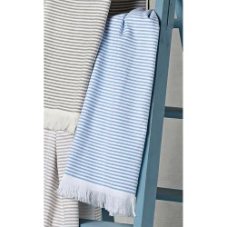 Toalla muy ligera, suave y de rápida absorción. 100% algodón, es ideal para para la decoración de tu baño y por sus textura y te