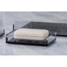 Agrega un toque moderno a tu baño con la Jabonera Doble Tono, diseñada para mantener tu jabón siempre a la mano y en su lugar. S