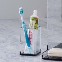 Mantén tus cepillos de dientes organizados con estilo con el Portacepillos Sttelli. Su diseño moderno y funcional se adapta perf