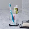 Mantén tus cepillos de dientes organizados con estilo con el Portacepillos Sttelli. Su diseño moderno y funcional se adapta perf