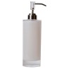 Práctico y funcional dosificador Wintech doble pared blanco, elaborado en acrílico resistente y duradero. Moderno y elegante dis