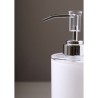 Práctico y funcional dosificador Wintech doble pared blanco, elaborado en acrílico resistente y duradero. Moderno y elegante dis