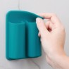 Este organizador para baño agrega funcionalidad al espacio de su baño, pues cuenta con dos compartimentos ideales para colocar c