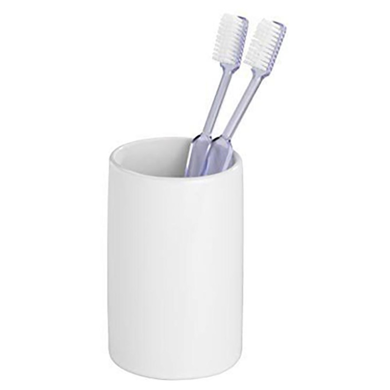 La serie de accesorios de baño Polaris se caracteriza por sus formas modernas y su cerámica de alta calidad. Su color blanco apo