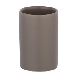 La serie de accesorios de baño Polaris se caracteriza por sus formas modernas y su cerámica de alta calidad. Su color marron apo