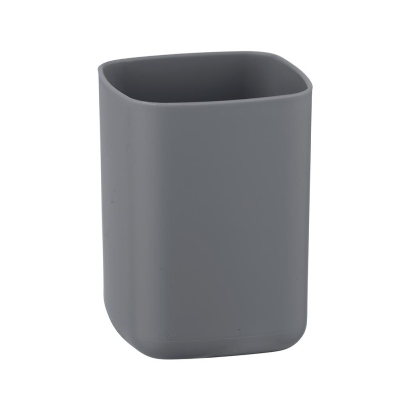 Dale un toque contemporáneo a tu baño con el Vaso Dental Barcelona, ideal para organizar cepillos de dientes, pasta dental o peq