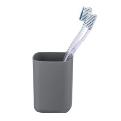 Dale un toque contemporáneo a tu baño con el Vaso Dental Barcelona, ideal para organizar cepillos de dientes, pasta dental o peq