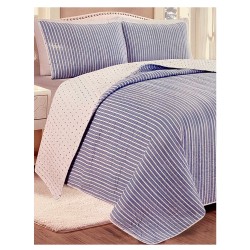 Renueva tu recámara con el Juego de Quilt Marcie tamaño King, diseñado para ofrecer un toque femenino, cálido y sofisticado. Su 